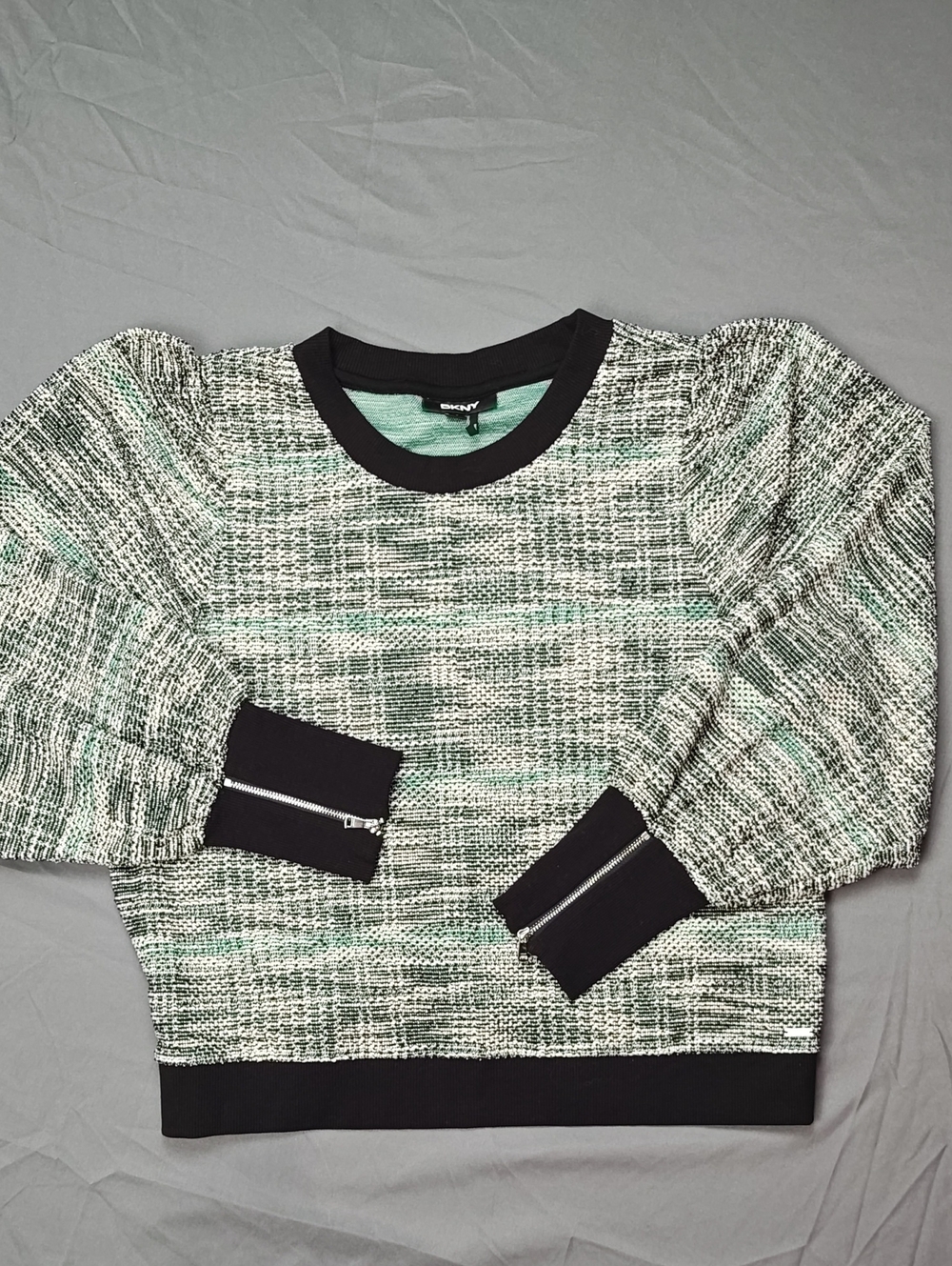 DKNY Tweed-Style Sweater Women's Size Large